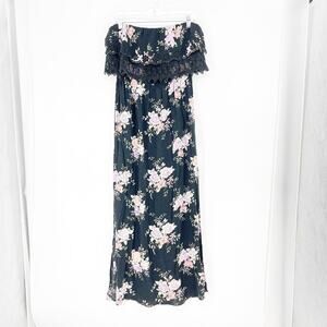 American Eagle Floral Maxi Dress Size Large